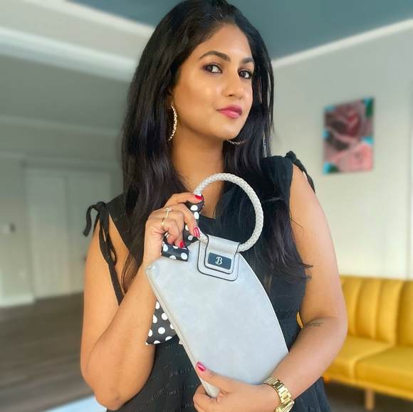 New Vegan Clutch Handbag - Picture 3 of 11